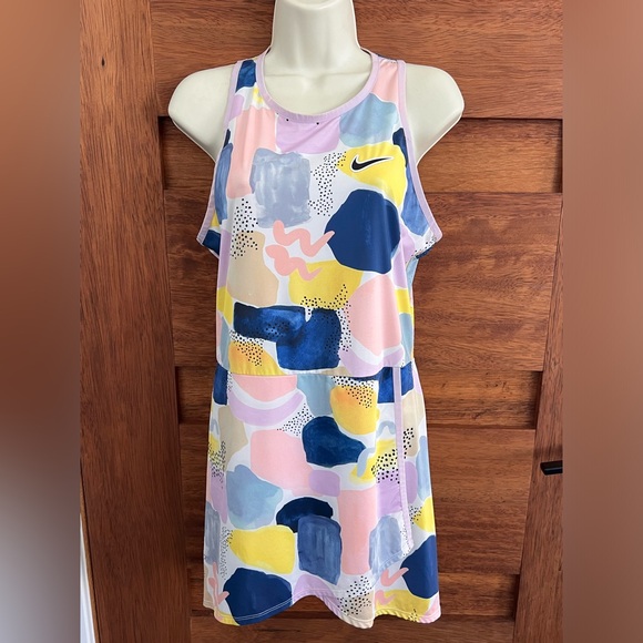 Nike Dri-Fit Lilac Mist Tennis Dress - Picture 4 of 5